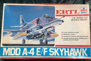Vintage Esci 1/48 A - 4 E/f Skyhawk 8206