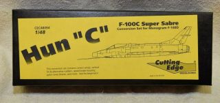 Cutting Edge 1/48 F - 100c Resin Conversion For Monogram