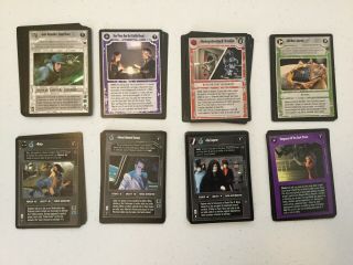 Decipher Star Wars Ccg Reflections Ii 2 Complete Premium Set Of 54 Cards