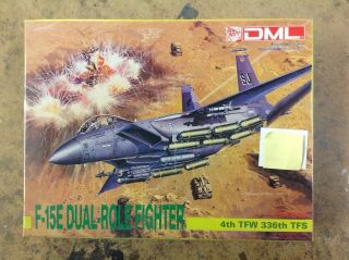 Khs - 1/144 Dml Model Kit 4534 F - 15e Duel - Role Fighter 4th Tfw 336th Tfs