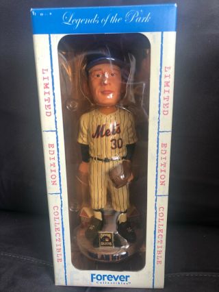 2003 Legends Of The Park Forever Nolan Ryan Mets Limited Of 5000 Bobblehead