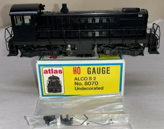 Atlas Alco S 2 Diesel Train Locomotive Undecorated 8070 Ho Scale