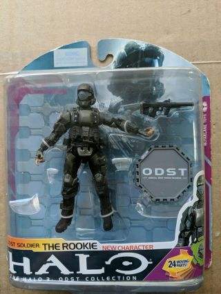 Halo 3 Mcfarlane Toys The Rookie Odst Soldier Action Figure Rare