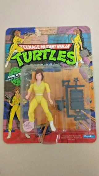 Wy0169 1988 Teenage Mutant Ninja Turtles April O 