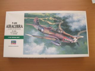 Hasegawa 1/48 P - 400 Airacobra 09092 Plastic Model Kit