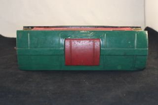 Lionel Prewar No.  217 Red and Green Caboose Model Railway Train Standard Gauge 7