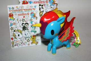 Tokidoki Unicorno Series 6 Fuego Designer Toy Art Unicorn Horse