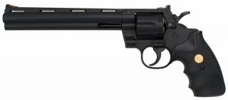 Crown Model Hop - Up Air Revolver No.  18 Colt Python Hunter 8 Inch 18 Years Old