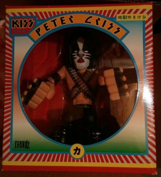 Kiss Band Peter Criss Hotter Than Hell Gruntz Figure Mib 2002 Spencers