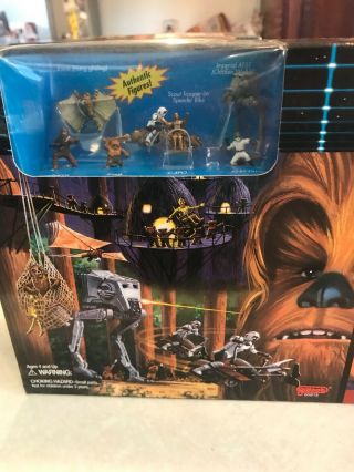 Star Wars 1995 Micro Machines Chewbacca/Endor Set factory 2