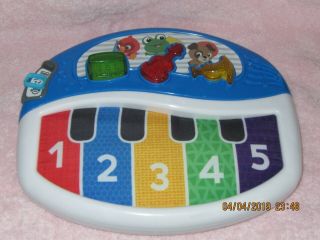 Baby Einstein Discover & Play Piano Tri - Lingual 3 Play Modes Lights Music