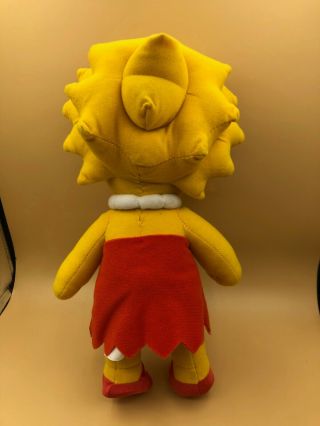 The Simpsons Lisa Simpson Plush Soft Stuffed Toy Doll Fox Cartoon 2014 Groening 2