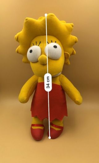 The Simpsons Lisa Simpson Plush Soft Stuffed Toy Doll Fox Cartoon 2014 Groening 4