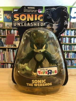 Sonic The Hedgehog Unleashed Werehog Figure Sega Jazwares Toys R Us Exclusive