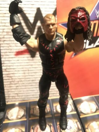 Wwe Kane Mattel Elite Wrestling Action Figure Removable Mask Wwf Aew