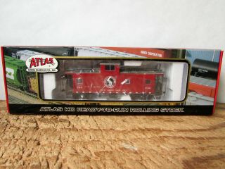 Atlas Ho Ready - To - Run 1301 - 1 Standard Cupola Caboose Great Northern X 66