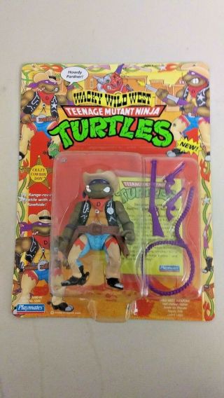 Wy0154 1992 Teenage Mutant Ninja Turtles Crazy Cowboy Don Asst.  No.  5000 - 95 Sto
