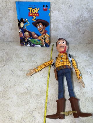 Disney Pixar Toy Story Talking Pull String Woody Doll Thinkway Toys Figure Plush