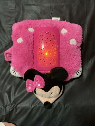 Disney Mini Mouse Pink Pillow Pet Dream Lite Night Light