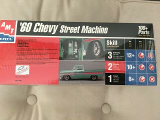 AMT 1/25 SCALE ' 60 CHEVY STREET MACHINE KIT 6353. 2