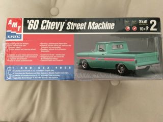 AMT 1/25 SCALE ' 60 CHEVY STREET MACHINE KIT 6353. 3