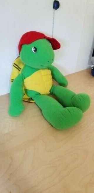 RARE Franklin The Turtle Plush Stuffed Animal Toy 2