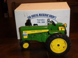 Very Rare John Deere 730 Die - Cast Tractor 1:16 Scale 2nd Annual Mackinac Bridge