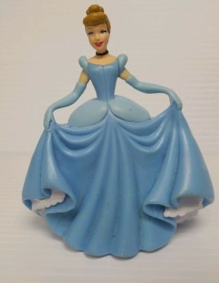 Disney Princess Cinderella Ariel Playset 5 Figure Cake Topper Toy Doll Set 2