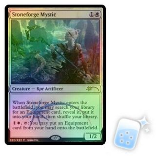 Foil Stoneforge Mystic (grand Prix) Promo Magic Mtg Card