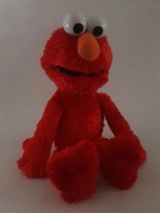 Hasbro Jim Henson Sesame Street Elmo Plush Stuffed Doll Toy 2014 20 "