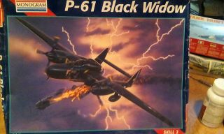 Monogram 1/48 P - 61 Black Widow Large Kit