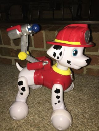 Zoomer Paw Patrol,  Marshall,  Interactive Pup With Missions 1 Water Cannon