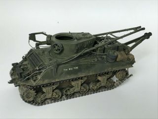 WW2 US Sherman ARV,  1/35,  built & finished for display,  fine. 2