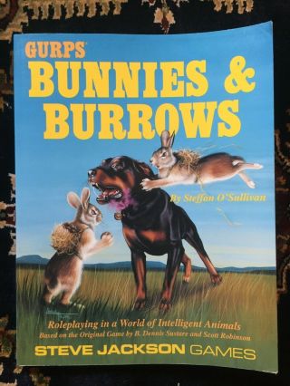 Gurps Bunnies And Burrows By Steve Jackson Games (1992,  Paperback)