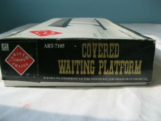 ARISTOCRAFT ART - 7105 COVERED WAITING PLATFORM KIT,  OB 2