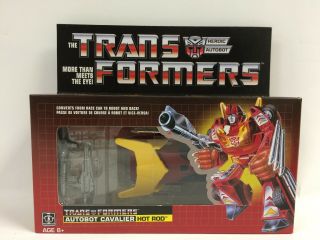 Transformers Vintage Reissue Hot Rod With Worn Box - See Pictures