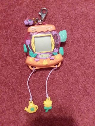 Littlest Pet Shop Virtual Electronic Pet Keychain Handheld Game Butterfly