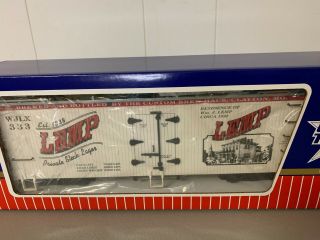 WOW USA Trains R - 16205 Lemp Brewing Co.  G Scale Reefer C8 2