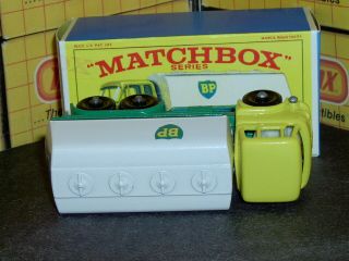 Matchbox Lesney Bedford BP Petrol Tanker 25 c2 BPW decals SC2 VNM & crafted box 8
