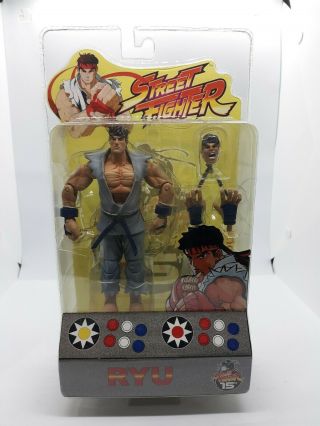 Street Fighter Sota Ryu In Grey Action Figure A27