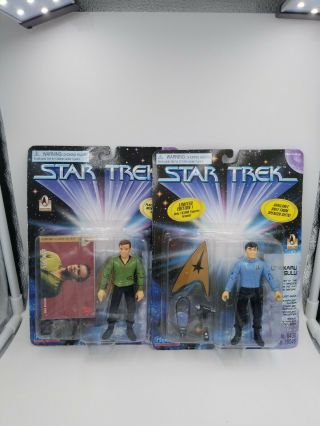 Star Trek Captain Kirk Exclusive Spencer Gifts Figures Scott 1996 Playmates 3