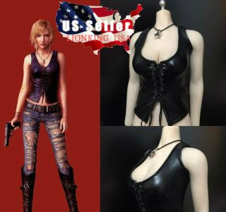 1/6 Leather Vest Cowgirl Horse Riding For Phicen Hot Toys 12 " Female Figure❶usa❶