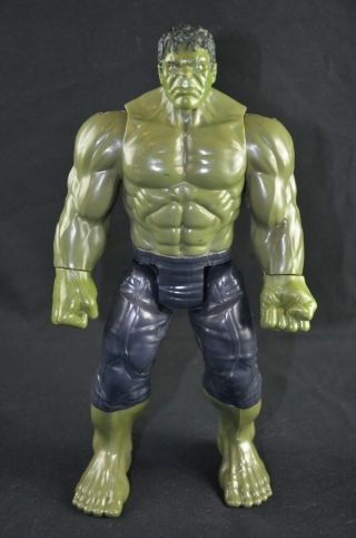 Marvel Avengers Titan Hero Series Hulk,  12 Inch Action Figure,  The Hulk 011