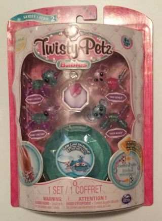 Series 2 Twisty Petz Babies 4 - Pack Pinky Unicorn And Dot Koala