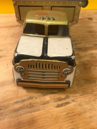 Vintage Marx Sand and Gravel Tin Dump Truck Toy 1950 ' s Litho Lithograph 3
