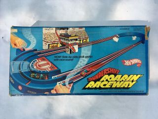 Vintage 1978 Hotwheels Thundershift Roarin Raceway 2363 W/box Rare Red Line Era