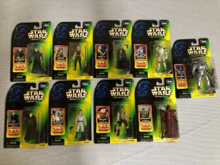 Vtg.  Star Wars Expanded Universe (3 - D Play Scene) [lot Of 9 Action Figures]
