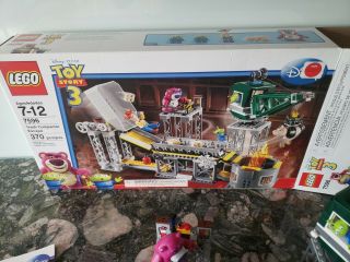 Lego Toy Story 3 7596 - Trash Compactor Escape 100 Complete Near w/ box 5