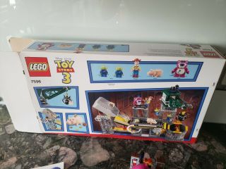 Lego Toy Story 3 7596 - Trash Compactor Escape 100 Complete Near w/ box 8