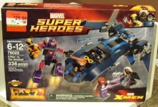 Lego 76022 Marvel Heroes X - Men Vs The Sentinel Box Wolverine
